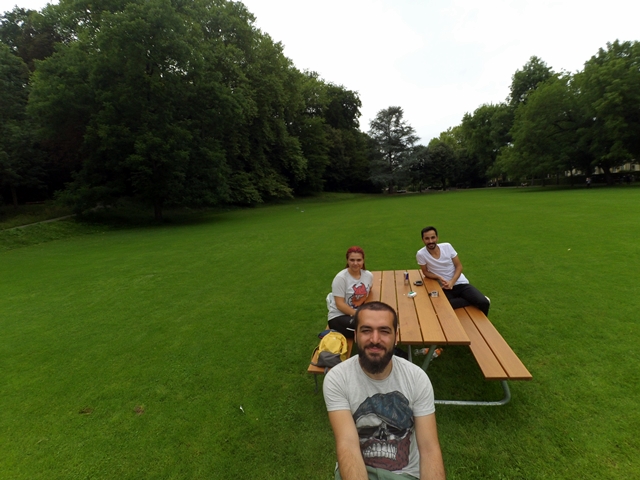 Basel Margarethen Park, Basel çadır kurulacak yer